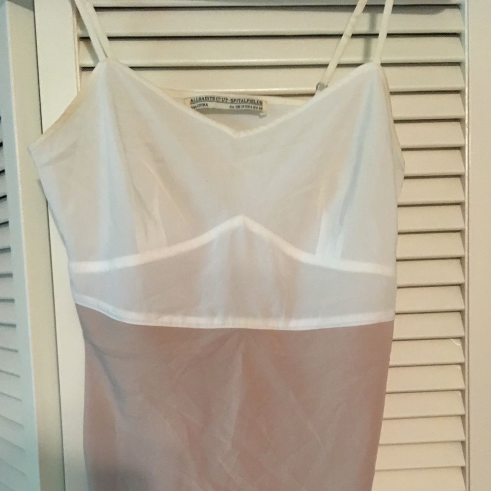 Two tone silky camisole
